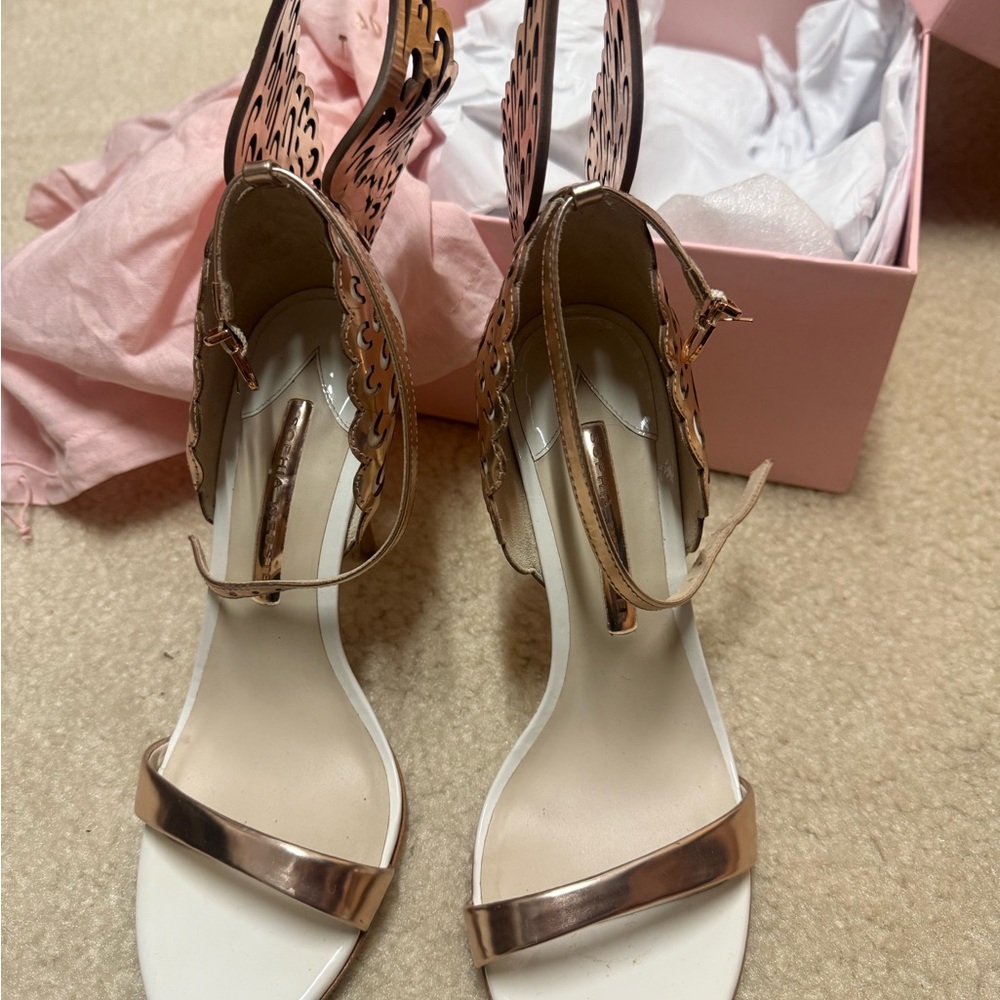 Elegant Rose Gold Women's Sandals